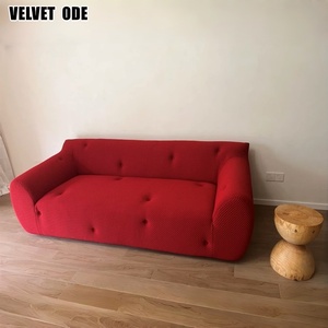 Ensemble de canapés en tissu convertible, écologique et lavable, de style minimaliste et décontracté, pour <span class=keywords><strong>villa</strong></span> en <span class=keywords><strong>France</strong></span> - Product Image 3