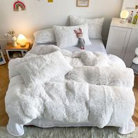Ensemble de couette à motif végétal, couvre-lit léger à motif floral doux et lisse pour toutes les saisons
