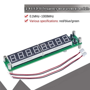 Compteur de fréquence RF PLJ-8LED-H 0.1MHz à 2400MHz, mesure du cymomètre, affichage numérique à 8 LED pour amplificateur de radio amateur - Product Image 2