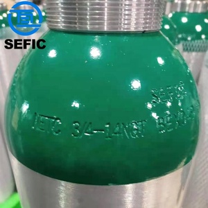 Áp lực cao liền mạch iso7866 dot3al tôi MD Kích thước 1L 2L 5L 10L 15L 20L 40L 50L rỗng nhôm oxy xi lanh thở O2 - Product Image 4