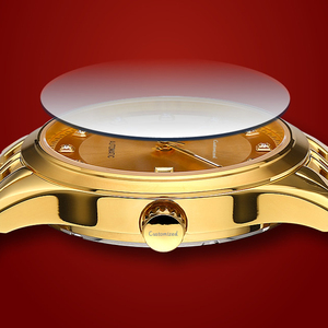 Reloj Mecánico Automático de Negocios para Hombre de 41 mm con Esfera Grande con Incrustaciones, Calendario Luminoso - Product Image 4
