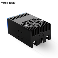 TECH-KING GT1 12V 24V Phare de calandre LED universel super lumineux 140W 6000K avec lentille de projecteur à faisceau bas/loin IP67 pour voiture et camion