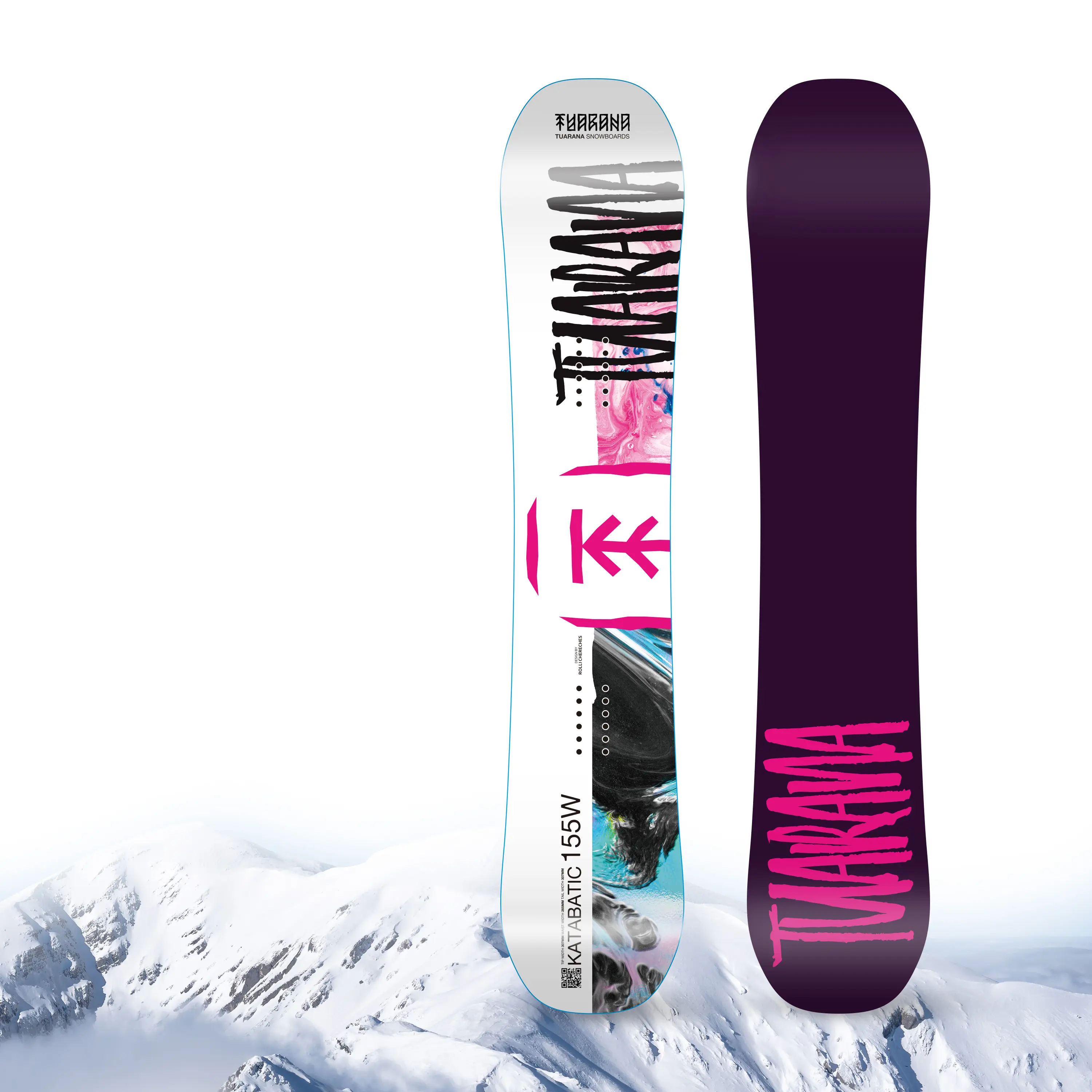 2023 New Design Beginner Ability Powder Freeride Snowboard Snowboarding Supplies
