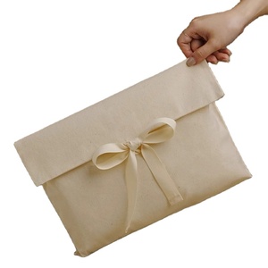 Bolsa de Lona Natural con Logotipo Personalizado Promocional, Bolsa de Viaje para Ropa, Bolsa de Embalaje de Algodón, Bolsa para Joyas - Product Image 1