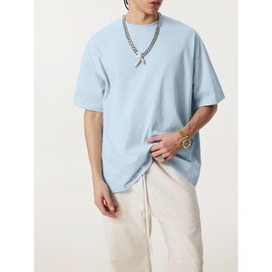 <span class=keywords><strong>เสื้อ</strong></span>ยืดแขนสั้นแน<span class=keywords><strong>ว</strong></span>สตรีทสีพื้นสำหรับผู้ชายและผู้หญิง<span class=keywords><strong>เสื้อ</strong></span>ยืดสีพื้นแนวสตรีททรงหล<span class=keywords><strong>ว</strong></span>มแบบคนยุโรปและอเมริกัน - Product Image 2