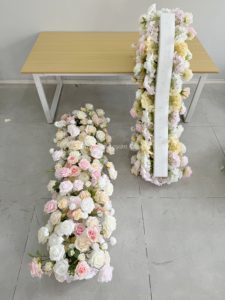 Cross-border New High Quality Purple Silk Flower Ball Row Artificial Table Stage Background Arch <strong>Weddings</strong> <strong>Ceiling</strong> <strong>Decorations</strong> - Product Image 6