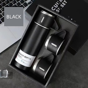 Du Lịch Ngoài Trời Cà Phê & Trà Phích Đặt 3Pcs Thép Không Gỉ Bình Chân Không Chai Nước Kỷ Niệm Bộ Quà Tặng - Product Image 4