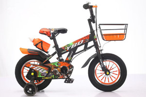 Biciclette da <span class=keywords><strong>Montagna</strong></span> in Acciaio per <span class=keywords><strong>Bambini</strong></span> - 3-12 Anni, Monovelocità <span class=keywords><strong>con</strong></span> Rotelle e Cestino in Plastica per Ragazzi e Ragazze - Product Image 5