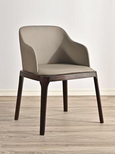 Silla de Comedor Moderna UPRS con Respaldo de Madera Maciza y Tapicería, con Reposabrazos, Apta para Hoteles, Restaurantes, Salones de Banquetes y Eventos - Product Image 5