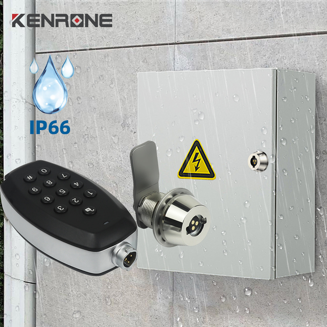 Industrial Vending Machine Tubular Cam Lock Waterproof Triangle Locker Lock Keyed Alike for Power Distribution Box ATM