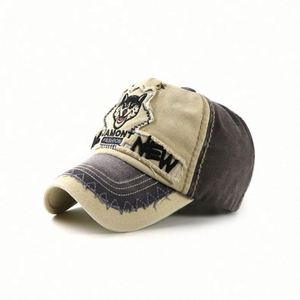 Gorra de Béisbol Deportiva de 5 Paneles, 100% Algodón, Estilo Vintage Desgastado, con Logotipo Bordado Personalizado, Gorras de Béisbol Deshilachadas para Hombre - Product Image 5