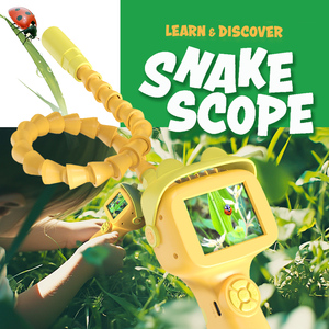 New Design 1080p IP67 Waterproof Outdoor Snake Scope <strong>Camera</strong> 2.0-Inch Screen Kids' <strong>Natural</strong> Exploration Education Plastic CMOS - Product Image 1