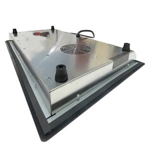 Table de cuisson encastrable à 2 brûleurs en céramique plate de 5200 watts, cuisinière à induction, wok - Product Image 3