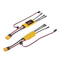Contrôleur de vitesse électronique sans balais 40A Flash Hobby Spaceman 5V/3A BEC 2-3S pour drone RC, course FPV, avion, quadricoptère