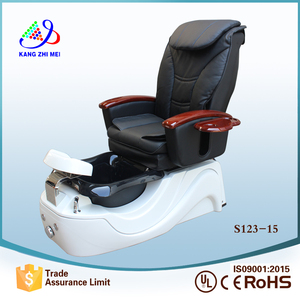 Sillón de Pedicura y Manicura Profesional <span class=keywords><strong>con</strong></span> Respaldo Ajustable, Vibración y Hidromasaje para Salón de Uñas, Hecho de Fibra de Vidrio y Plástico - Product Image 6