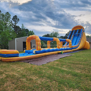 Tobogán de agua inflable gigante inflable GMY y tobogán de deslizamiento inflable Gigante Acuatico Para Adultos tobogán de piscina inflable - Product Image 1