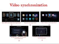 Radio Android IPS de 10,1 "con BT 5,0 MirrorLink inalámbrico FM transmisión de vídeo salida coche TV reposacabezas Monitor para asiento trasero de coche