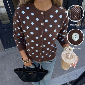 Tops Cropped para Mulheres, Atacado de Cardigans Femininos, Tops Y2K, Roupas Femininas Estilo Coreano, Roupas Ocidentais para Mulheres, Roupas de Escritório para Mulheres - Product Image 2