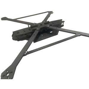 Lámina de Fibra de Carbono de Alta Calidad Cortada por Máquina CNC Personalizada para Piezas de Marco de Drones UAV/FPV Compatibles, Hecho en China - Product Image 4