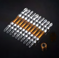 Toutes sortes de kit d'outils à main S2 embout de tournevis Allen hexagonal embout de clé à molette embouts de vis professionnels