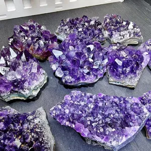 Wholesale High Quality Natural Amethyst Cave Crystal Gemstone Healing Stone Amethyst Cluster For Fengshui