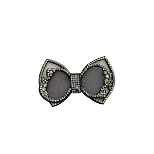 Детская обувь ручной работы со стразами и бантом, аксессуары для обуви, женская обувь с цветами, декоративные аксессуары - Product Image 4