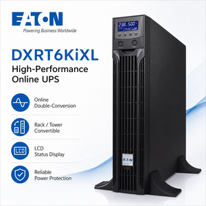 <span class=keywords><strong>Eaton</strong></span> Dxrt6kixl 6000va/6000W UpsEaton <span class=keywords><strong>Ups</strong></span> <span class=keywords><strong>6KVA</strong></span> Rack/Torre 6000va Carga 6000W Batería externa <span class=keywords><strong>Eaton</strong></span> Dxrt6kixl Accesorio - Product Image 1