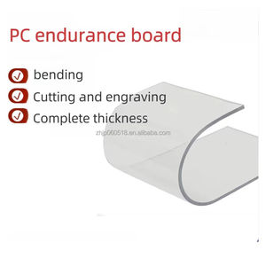 Kích thước tùy chỉnh chống rơi chống Smash tấm mặt trời Polycarbonate PC độ bền tấm/tấm/bảng tường bảng - Product Image 2