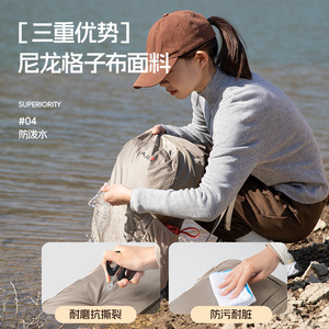 Outdoor Folding Hiking Backpack Lightweight Sports Bag Unisex Travel Camping Backpack Pine Brown Blackish Gray Adjustable - Product Image 5