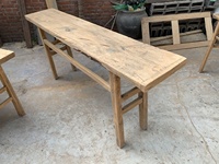 Vente en gros de reproductions d'antiquités, console de couloir rétro de style chinois vintage, bois rustique récupéré