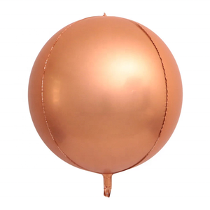 Ballons ronds en <span class=keywords><strong>métal</strong></span> <span class=keywords><strong>chromé</strong></span> 4D, 10 pièces, 22 pouces, en aluminium, décorations de fête de mariage, ballon gonflable à hélium - Product Image 4