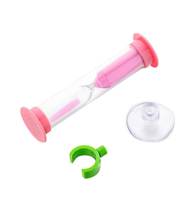 นาฬิกาทรายพลาสติกแบบถอดได้ ขนาด 1 2 3 4 5 นาที สำหรับอาบน้ำ ตั้งเวลาแปรงฟันเด็ก ขายส่ง - Product Image 2