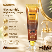 Dentifrice blanchissant personnalisé au charbon de bambou et à la niacinamide, anti-caries, pour un nettoyage buccal optimal et une haleine fraîche à domicile