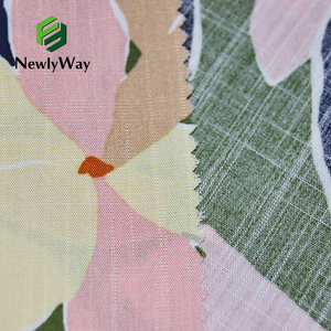 Tissu en viscose tissé à motifs floraux, viscose, <span class=keywords><strong>chalis</strong></span>, 100% rayonne, tissu en viscose, lot de stock, rayonne filée pour chemise de bébé - Product Image 3
