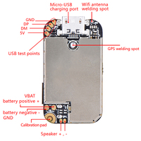 Module PCBA de mini-traceur GPS ZX303 GSM Wifi LBS avec localisation SOS, suivi via application web, puce de suivi, carte TF et enregistreur vocal pour personne et véhicule
