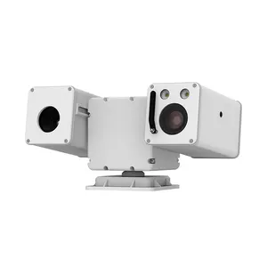 400X300 Ai Thermische Beeldvorming En Optische Bi-Spectrum Ptz Camera Temperatuur Bewaking Alarm Ip Thermische Ptz Camera