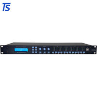Processeur audio numérique intelligent DSP professionnel à 4 entrées et 8 sorties, très vendu, pour système de sonorisation de scène.