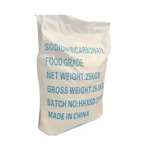 공장 가격 산업 급료 중탄산 나트륨 99% 분 25Kg cas 144-55-8 음식 급료 굽기 소다 분말