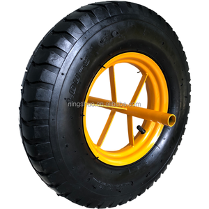 NSPM7010 Pneu en caoutchouc <span class=keywords><strong>de</strong></span> <span class=keywords><strong>roue</strong></span> <span class=keywords><strong>de</strong></span> <span class=keywords><strong>brouette</strong></span> à <span class=keywords><strong>prix</strong></span> d'usine personnalisé 4.00-8 Pneu pneumatique <span class=keywords><strong>de</strong></span> tracteur <span class=keywords><strong>de</strong></span> camion à main pneumatique - Product Image 3