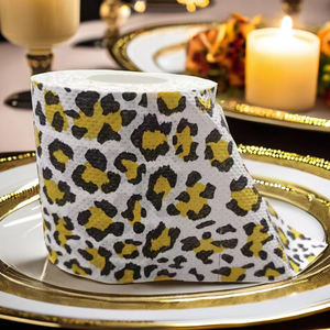 Anyou 300 feuilles de <span class=keywords><strong>papier</strong></span> <span class=keywords><strong>toilette</strong></span> imprimé léopard Jungle Safari Animal Zoo Souvenir pour la mise en page Décorations de fête à thème - Product Image 1