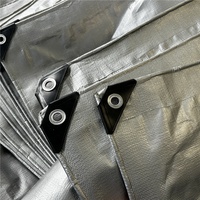 Rouleau de bâche imperméable 4mx50m, bâche PE personnalisée 4mx6m pour tente extérieure, auvent, couverture de camion