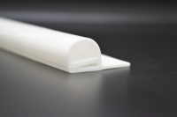Bande d'étanchéité en silicone à profil spécial, joint extrudé, bande de calfeutrage souple profilée pour panneaux de portes et fenêtres
