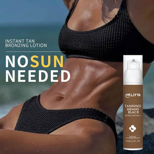 Loción Autobronceadora Instantánea de Marca Privada, Loción de Maquillaje <span class=keywords><strong>para</strong></span> <span class=keywords><strong>Piernas</strong></span> y Cuerpo, Base de Maquillaje Corporal <span class=keywords><strong>para</strong></span> un Acabado Bronceado, OEM de Marca Privada - Product Image 1