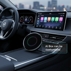 Adaptador Inalámbrico CarPlay y Auto AI Box 2026, Plug & Play, WiFi de Doble Banda, Bluetooth 5.0, Compatible con Video 4K, Sistema <span class=keywords><strong>Android</strong></span> 13.0 - Product Image 1