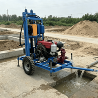 Équipement professionnel de forage de puits d'eau, équipement de forage hydraulique pour mines, équipement de forage de puits portable