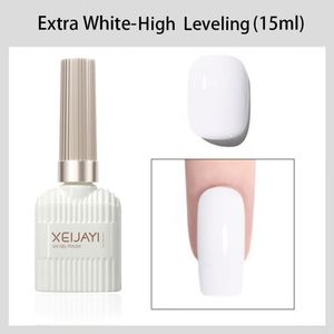Gel per Unghie UV Fototerapico Versatile Base Nero Puro Bianco Ghiaccio Trasparente Bianco Latte Bianco Albume di Uovo Soak Off per Nail Art e Pittura a Mano - Product Image 6