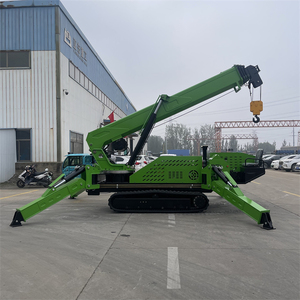 رافعة متنقلة P-573 ZMT بحمولة 3 طن و8 طن مع تحكم عن بعد وذراع تلسكوبي، رافعة زاحفة صغيرة، رافعة عنكبوتية - Product Image 5