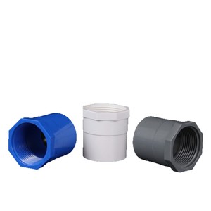 ข้อต่อเกลียวตัวเมีย PVC ขนาด 20-110 มม. แบบกลมตรง รุ่นหนาพิเศษ ติดด้วยกาว - Product Image 1