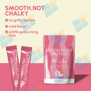 אבקת חלבון מי גבינה טבעוני בטעם אבטיח, מותג פרטי SUNI OEM ODM, פורמולה מותאמת אישית עתירת חלבון לשייק לאחר אימון - Product Image 3