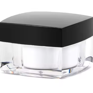 Barattolo di <span class=keywords><strong>crema</strong></span> acrilica trasparente a doppia parete bianco nero personalizzato 5 g 20 g 30 g <span class=keywords><strong>crema</strong></span> cosmetica per la cura della pelle per il <span class=keywords><strong>viso</strong></span>. - Product Image 1